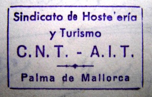 Sindicat d'Hoteleria i Turisme de la F.L. de Palma de CNT 1978.